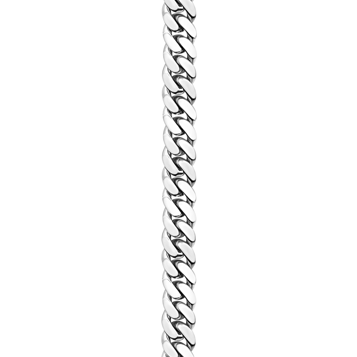 925 Silver Handmade Cuban Link Bracelet
