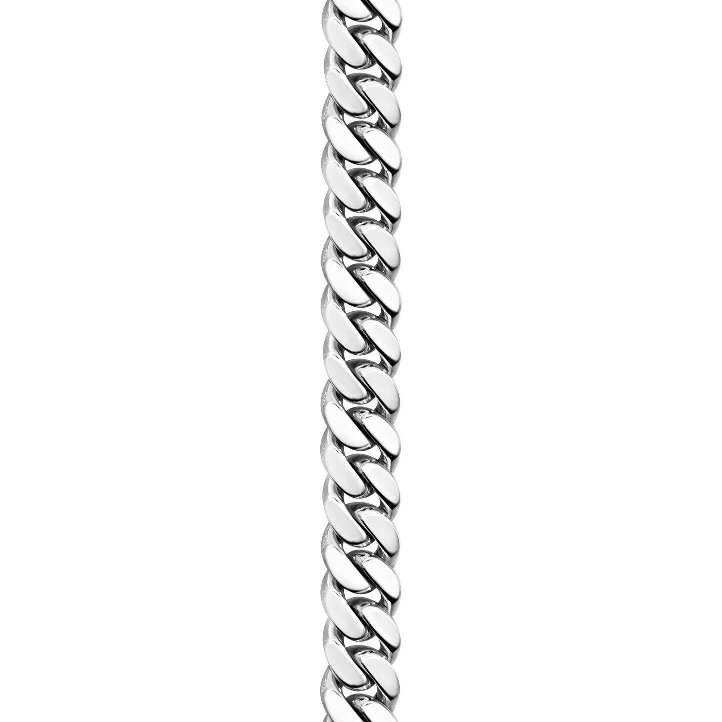 925 Silver Handmade Cuban Link Bracelet