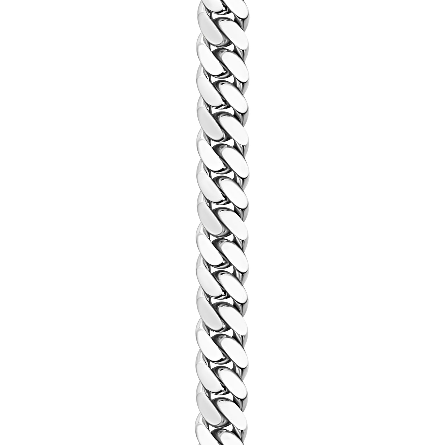 925 Silver Handmade Cuban Link Bracelet