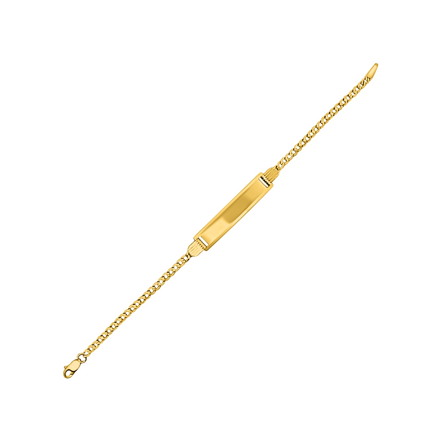Classic 14K Gold ID Bracelet