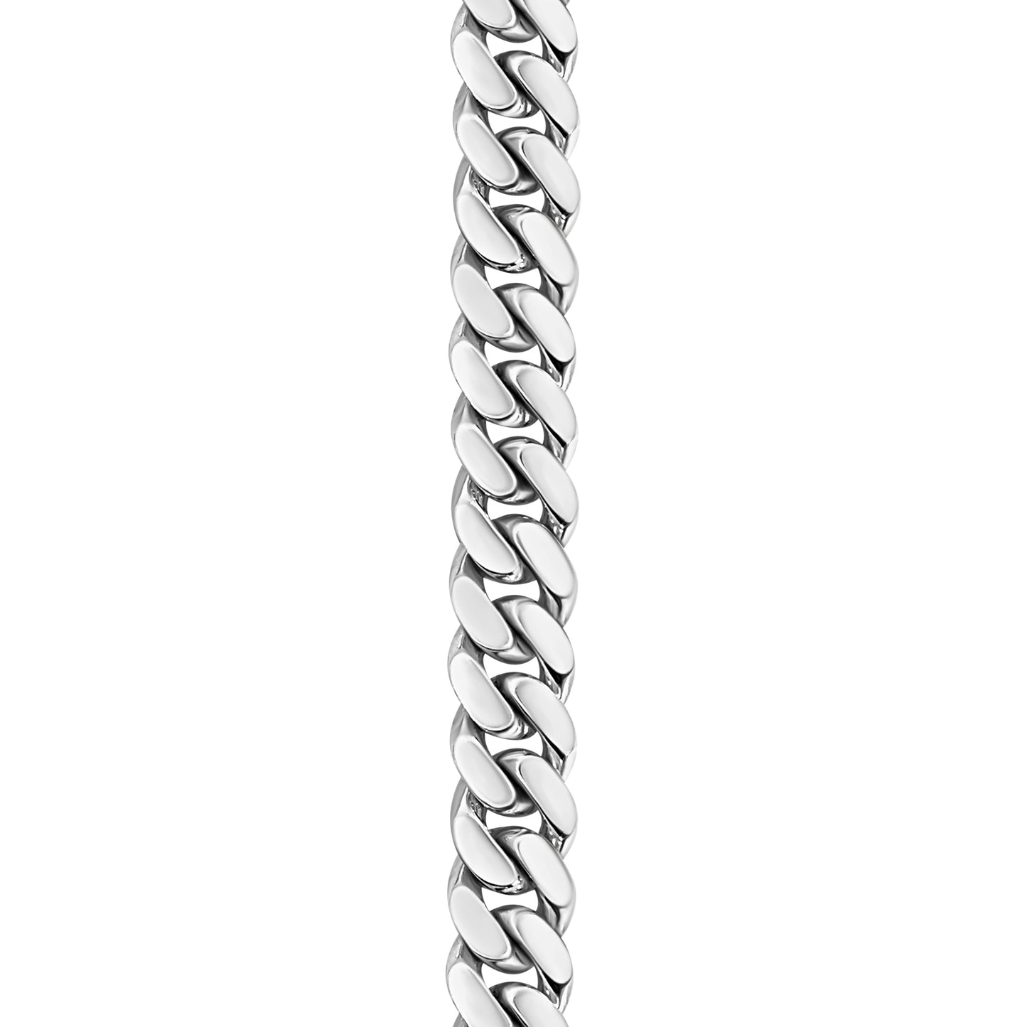 925 Silver Handmade Cuban Link Bracelet