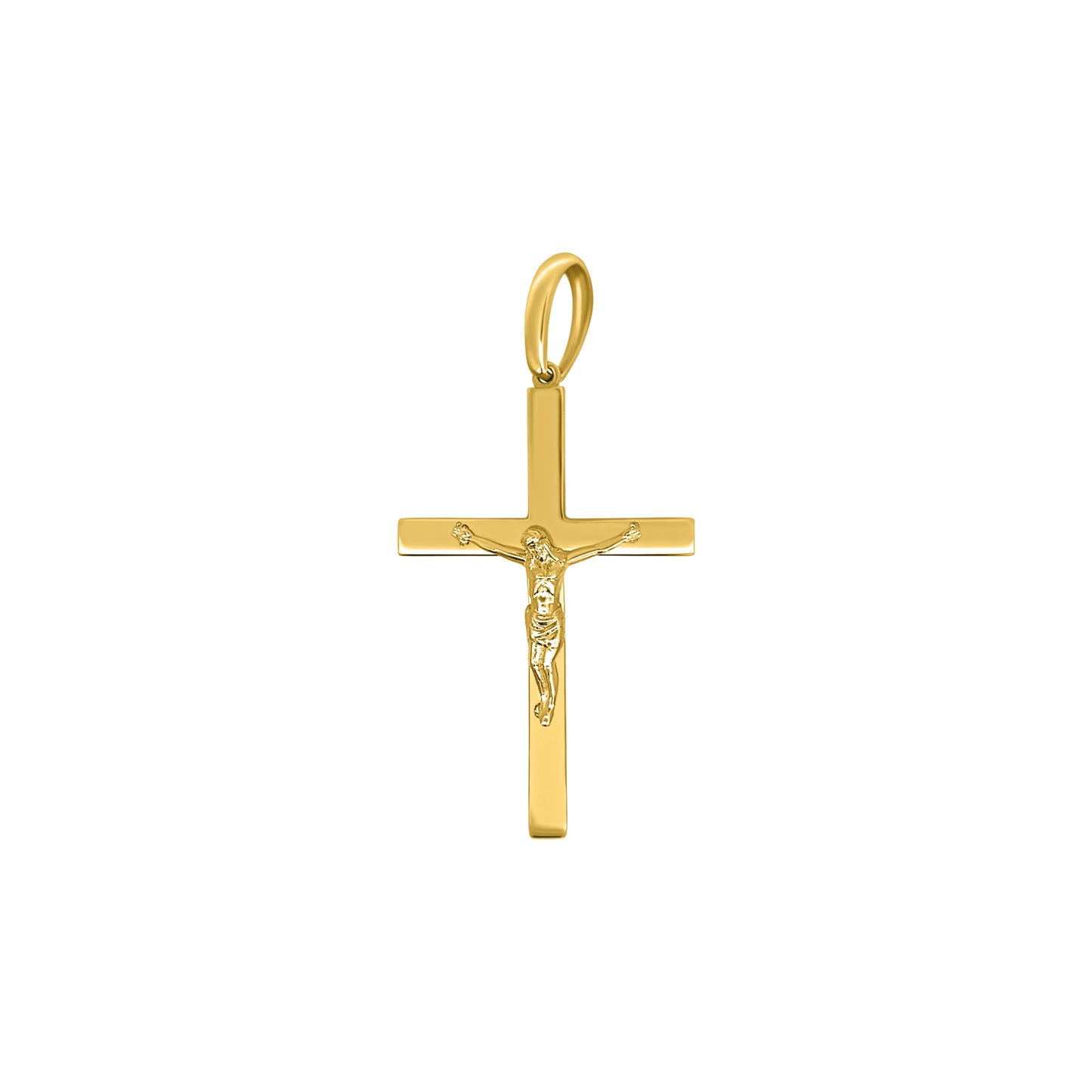 Gold Crucifix Pendant