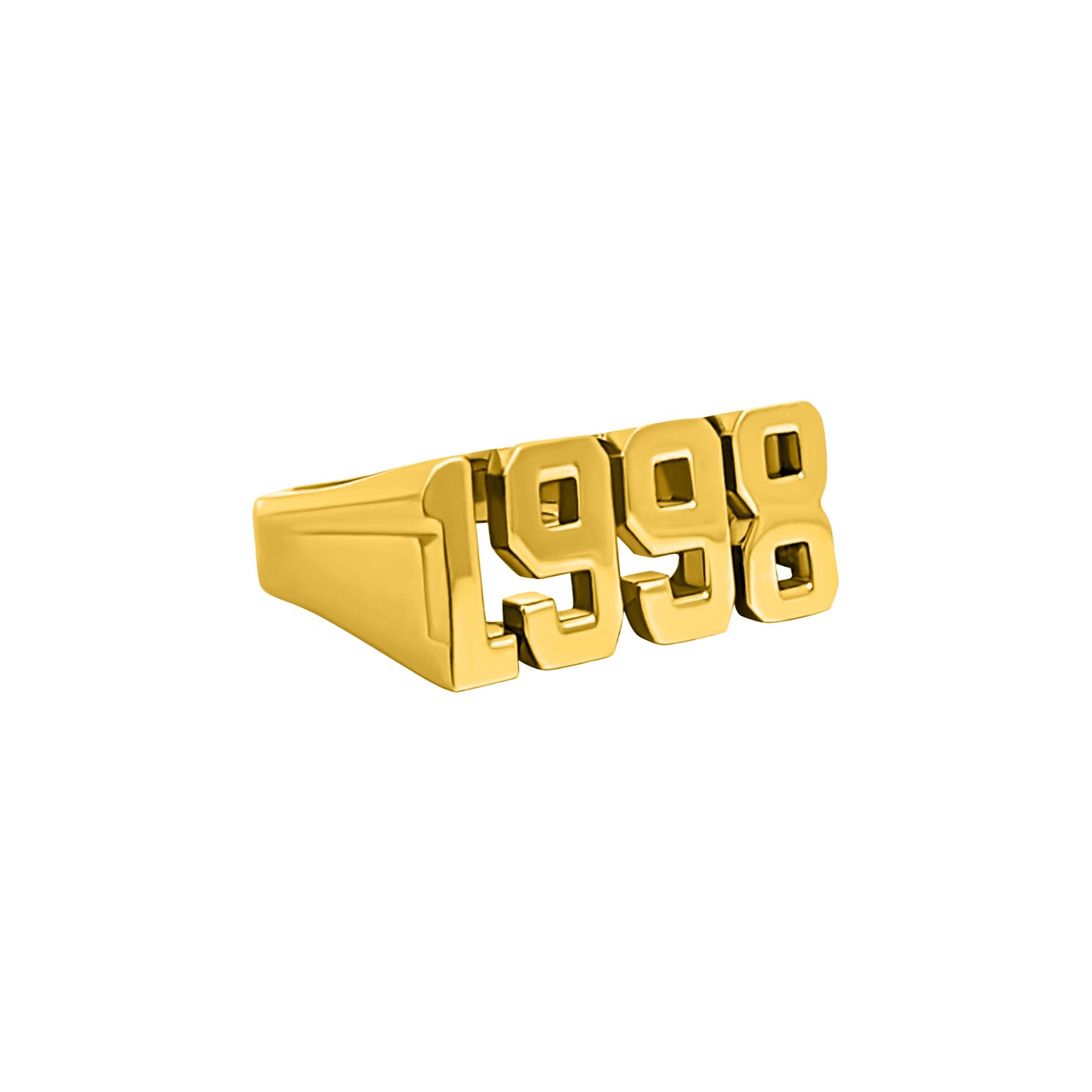 Yellow Gold Year Ring