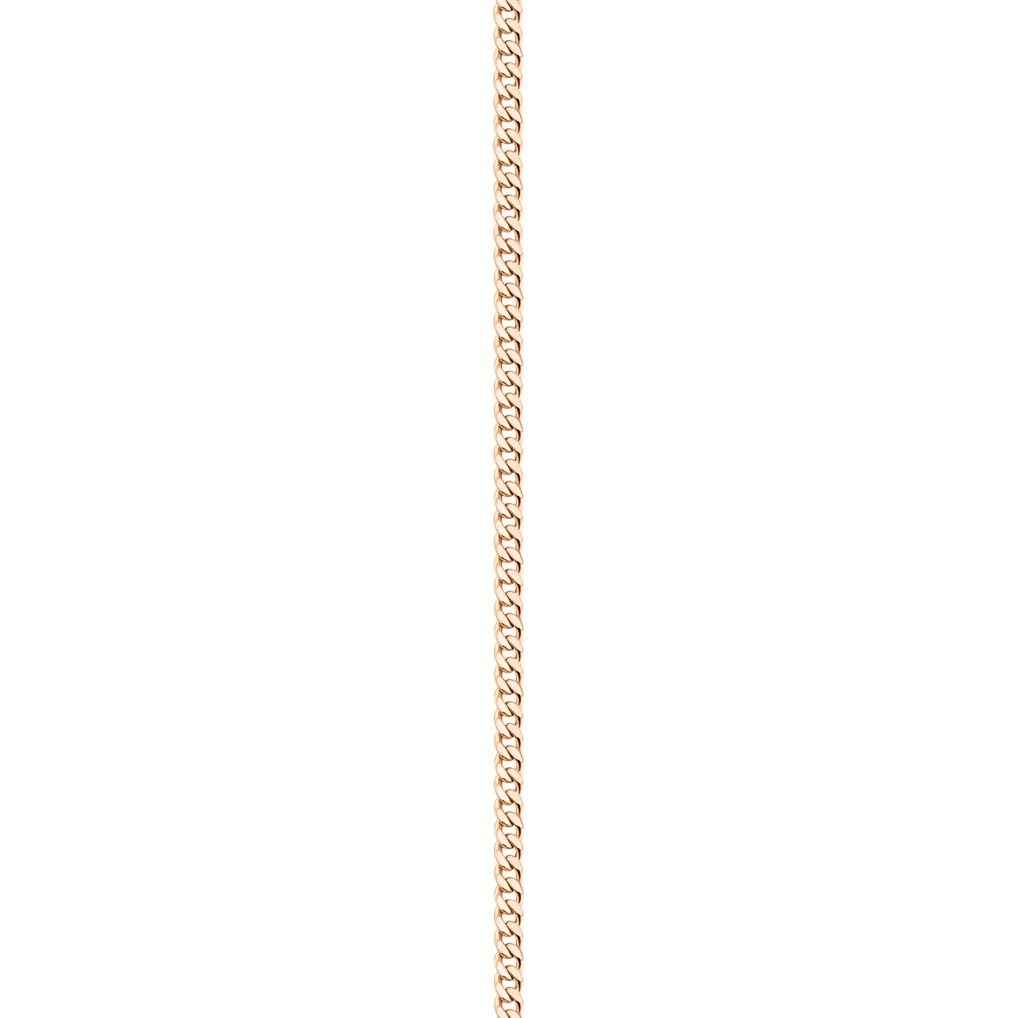 14K Rose Gold Cuban Anklet
