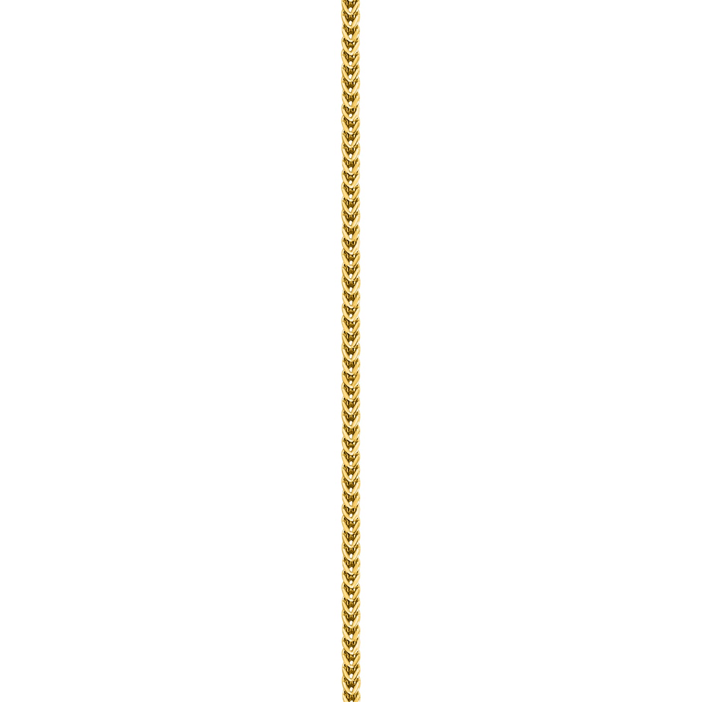 10K Yellow Gold Franco Anklet