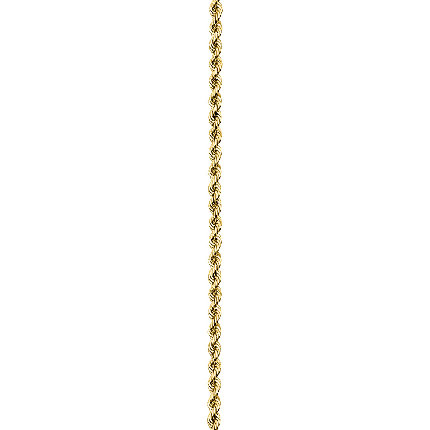 18K Yellow Gold Rope Anklet
