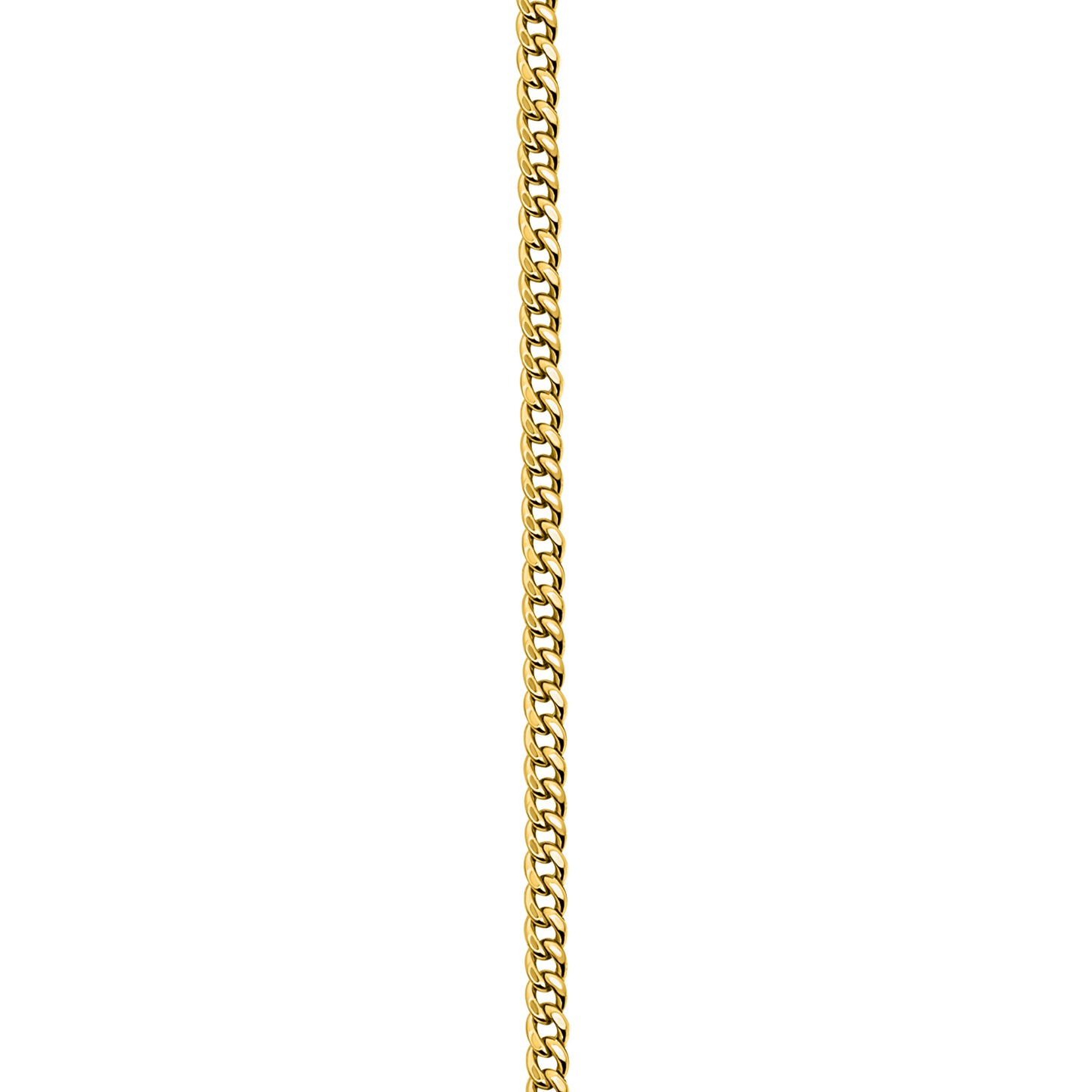 10K Yellow Gold Cuban Anklet