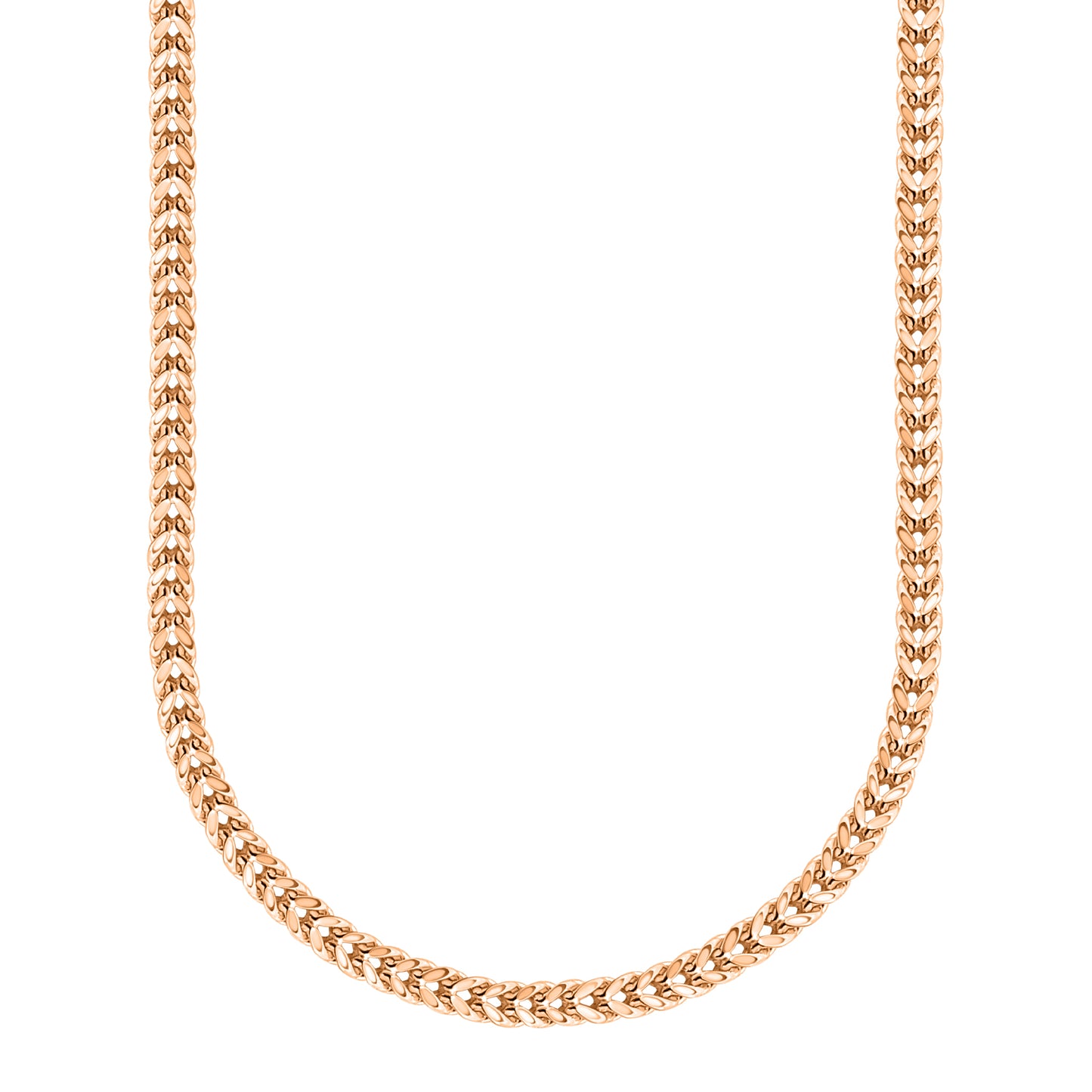 10K Rose Gold Franco Chain