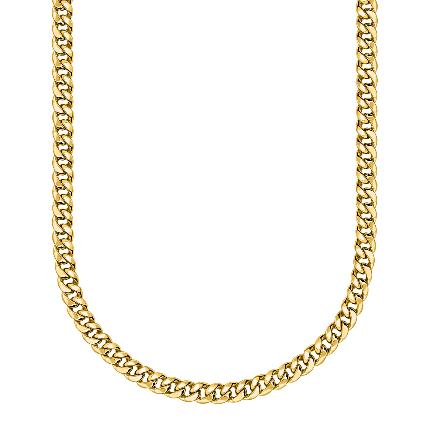 14K Yellow Gold Cuban Link