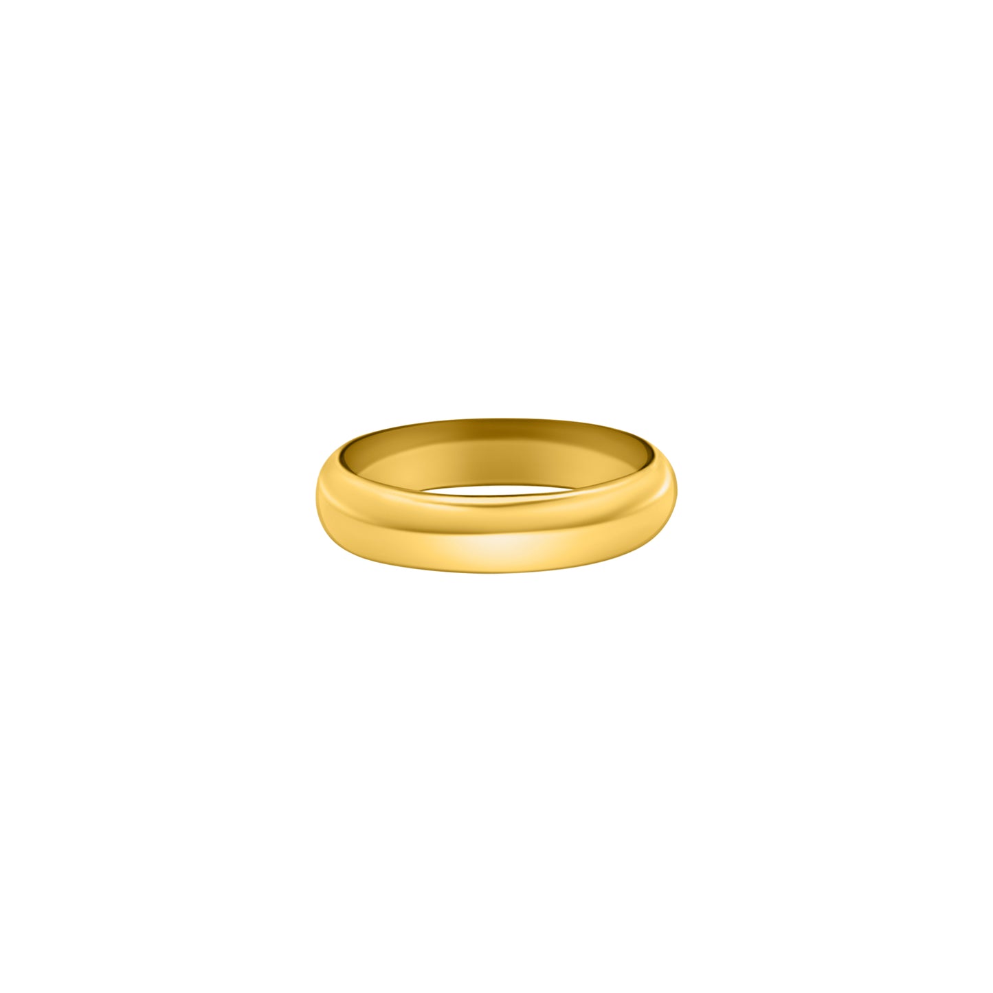 10K Yellow Gold Wedding Band