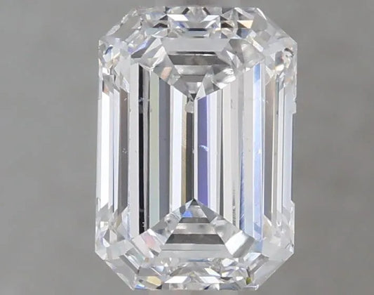 1.01ct Emerald Lab Grown Diamond (Colour D, Clarity SI1, IGI Certified)