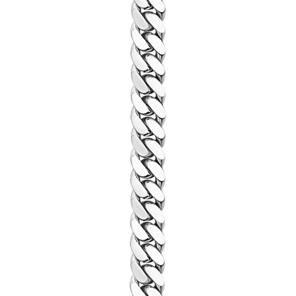 925 Silver Handmade Cuban Link Bracelet
