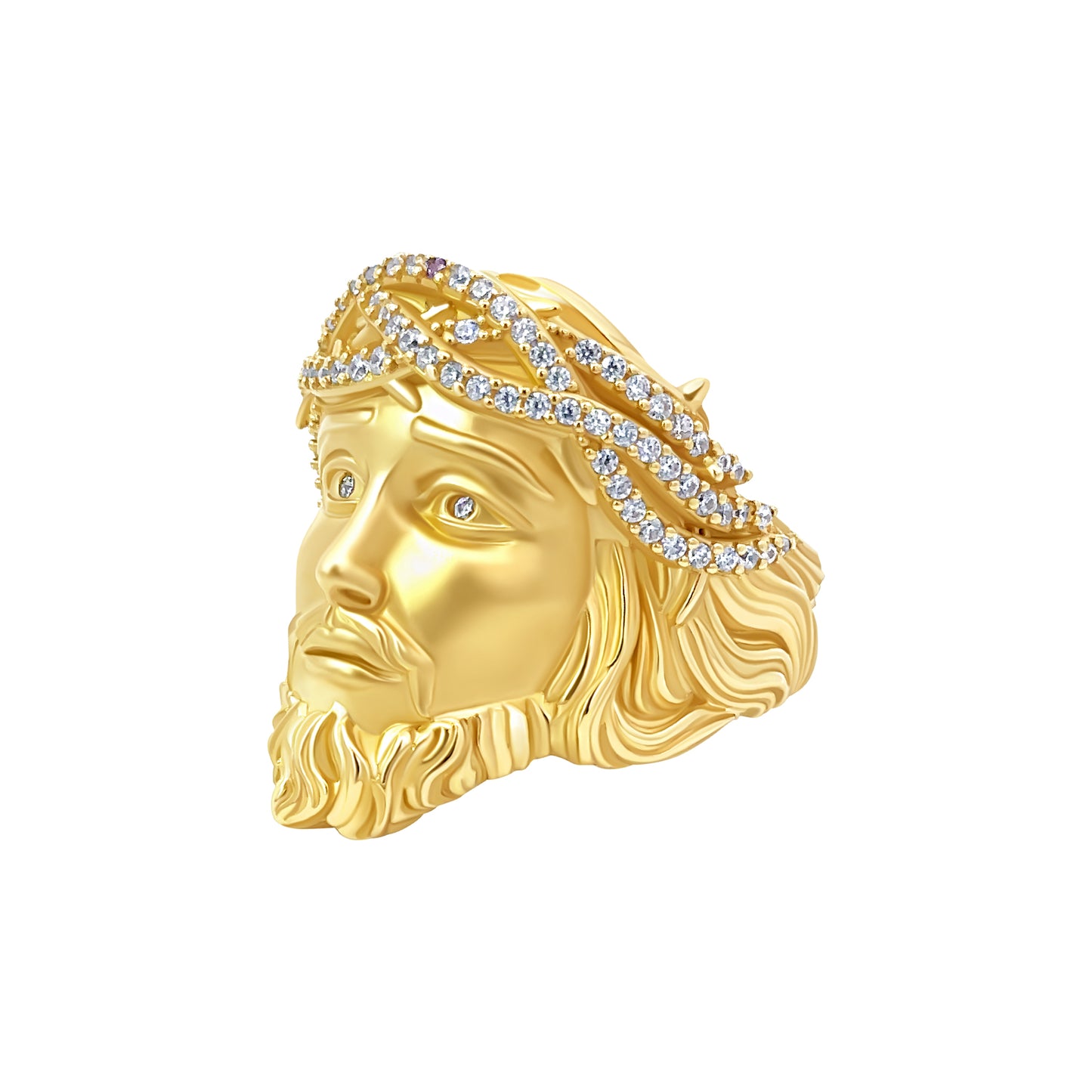 Jesus Face Ring