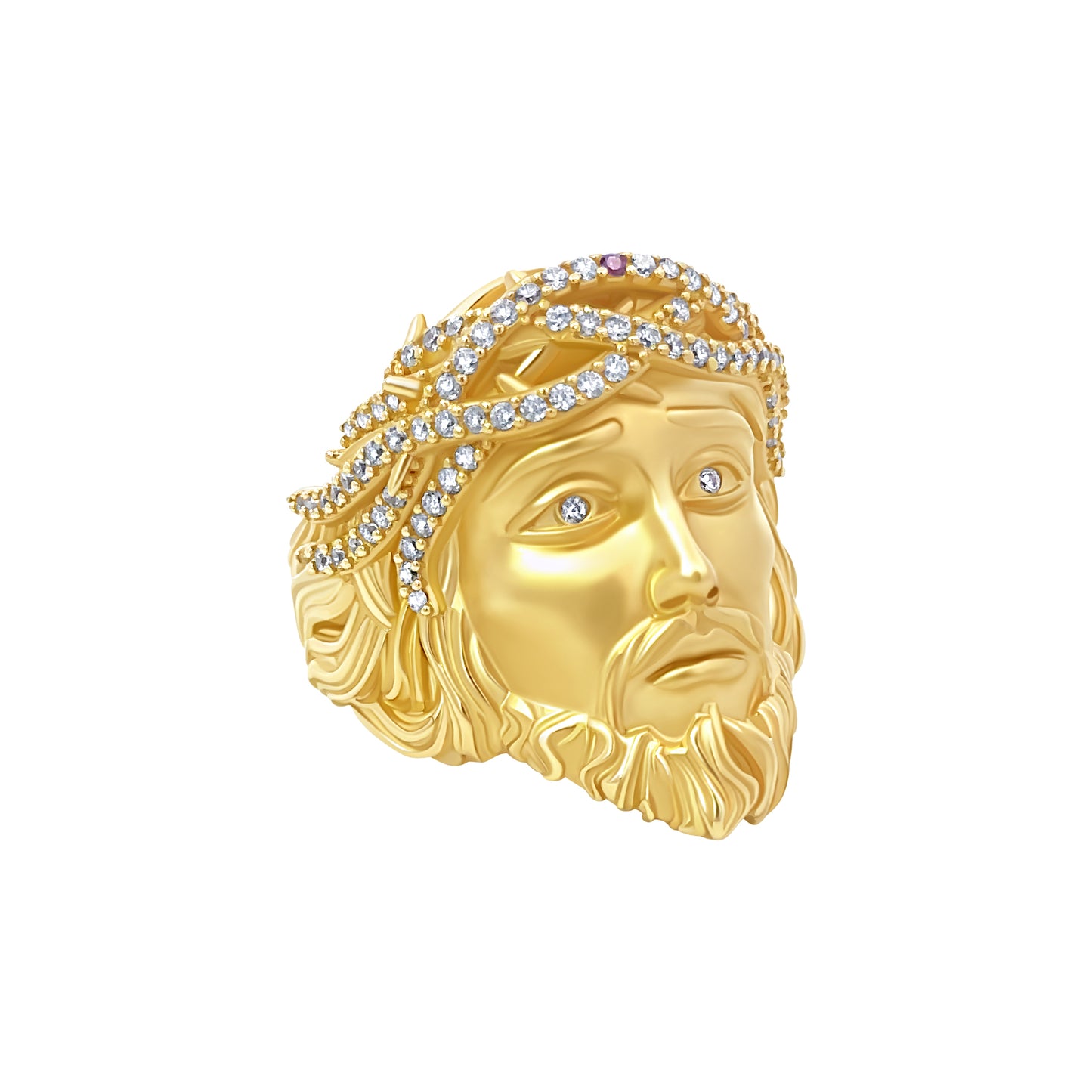 Jesus Face Ring