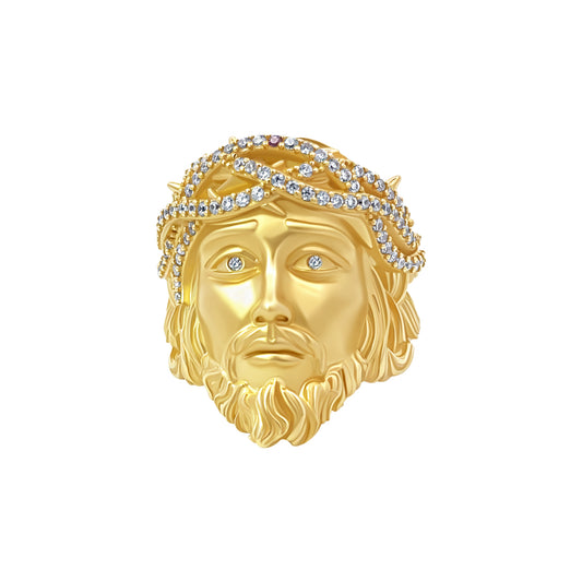 Jesus Face Ring