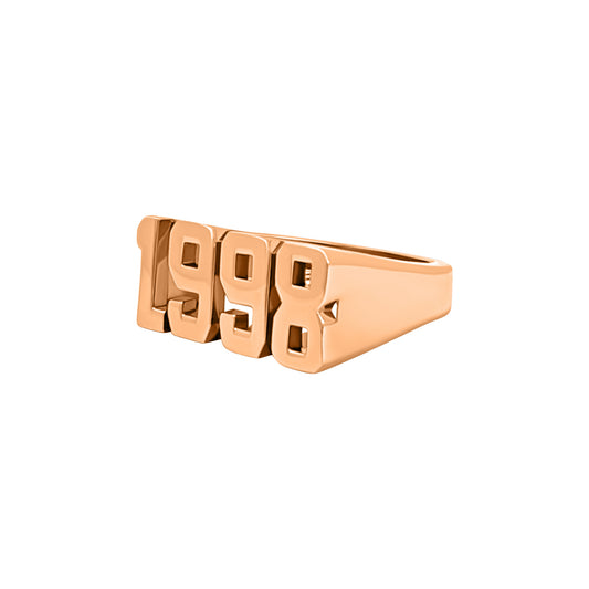 Rose Gold Year Ring