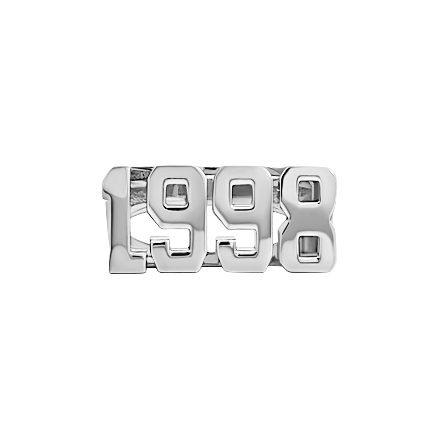 White Gold Year Ring