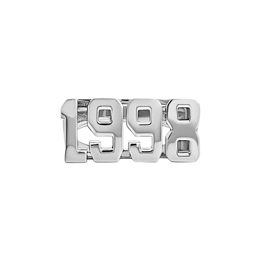 White Gold Year Ring
