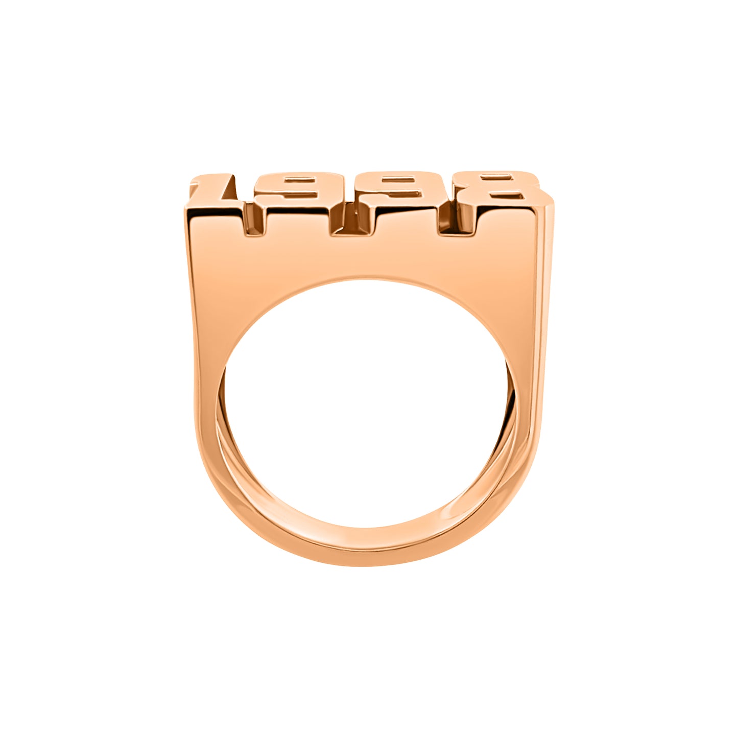 Rose Gold Year Ring