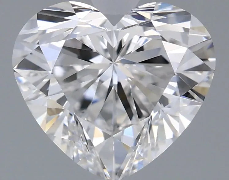 2.05ct Heart Natural Diamond (Colour E, Clarity FL, GIA Certified)