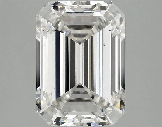 2.46ct Emerald Lab Grown Diamond (Colour G, Clarity VS2, IGI Certified)