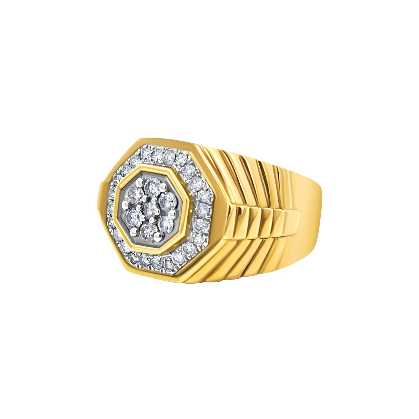 Octagon Diamond RIng