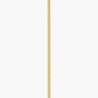 10K Yellow Gold Cuban Anklet