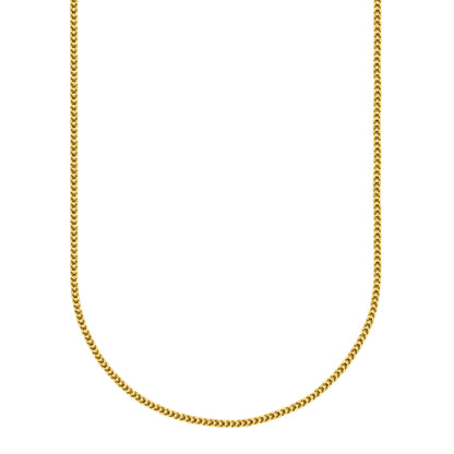 14K Yellow Gold Franco Chain
