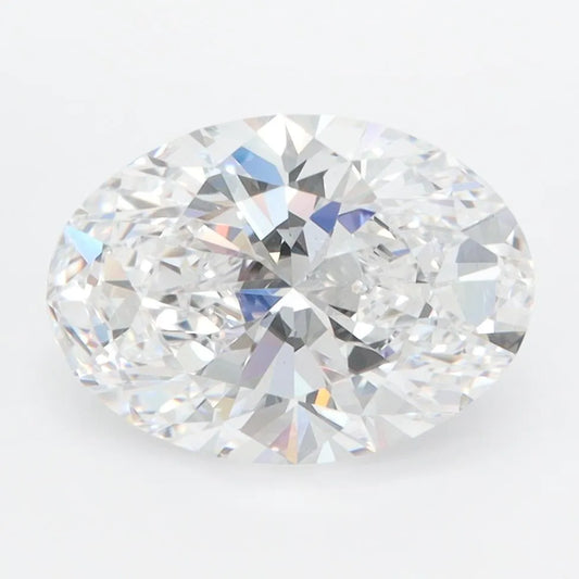 3.00ct Oval Lab Grown Diamond (Colour D, Clarity VS1, IGI Certified)