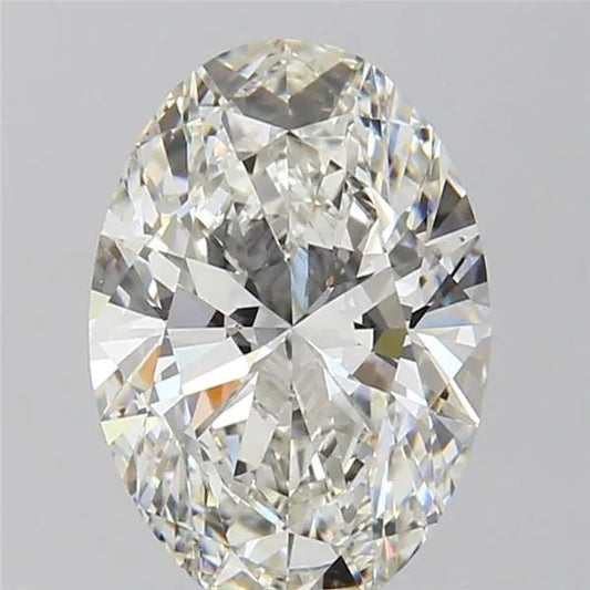 3.00ct Oval Lab Grown Diamond (Colour G, Clarity VVS2, IGI Certified)