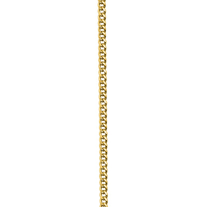 10K Yellow Gold Cuban Anklet