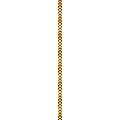 10K Yellow Gold Franco Anklet