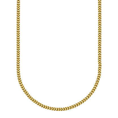 14K Yellow Gold Franco Chain