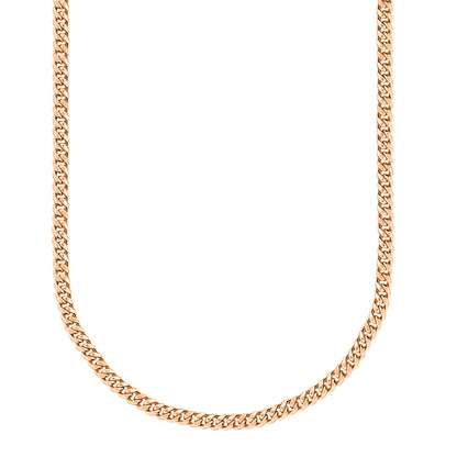 10K Rose Gold Cuban Link