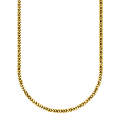 14K Yellow Gold Franco Chain