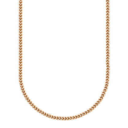 10K Rose Gold Franco Chain