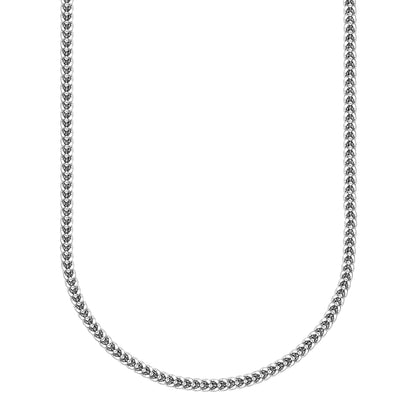 10K White Gold Franco Chain