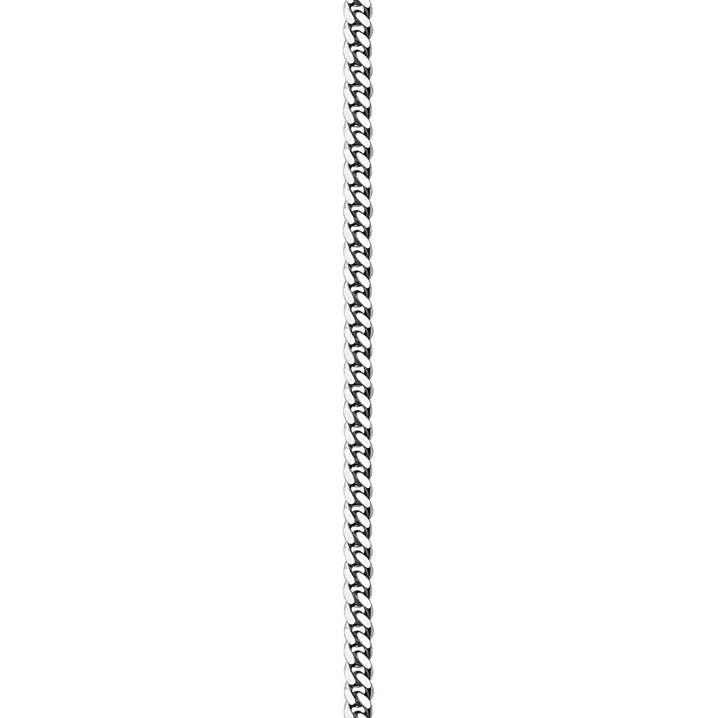 925 Silver Handmade Cuban Link Bracelet