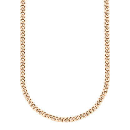 10K Rose Gold Cuban Link