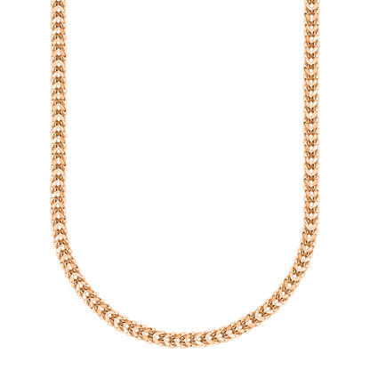 10K Rose Gold Franco Chain