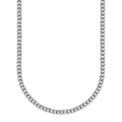 10K White Gold Franco Chain