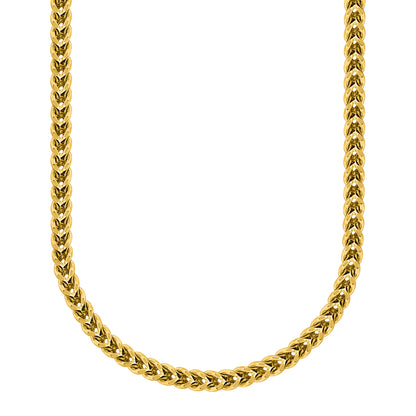 14K Yellow Gold Franco Chain
