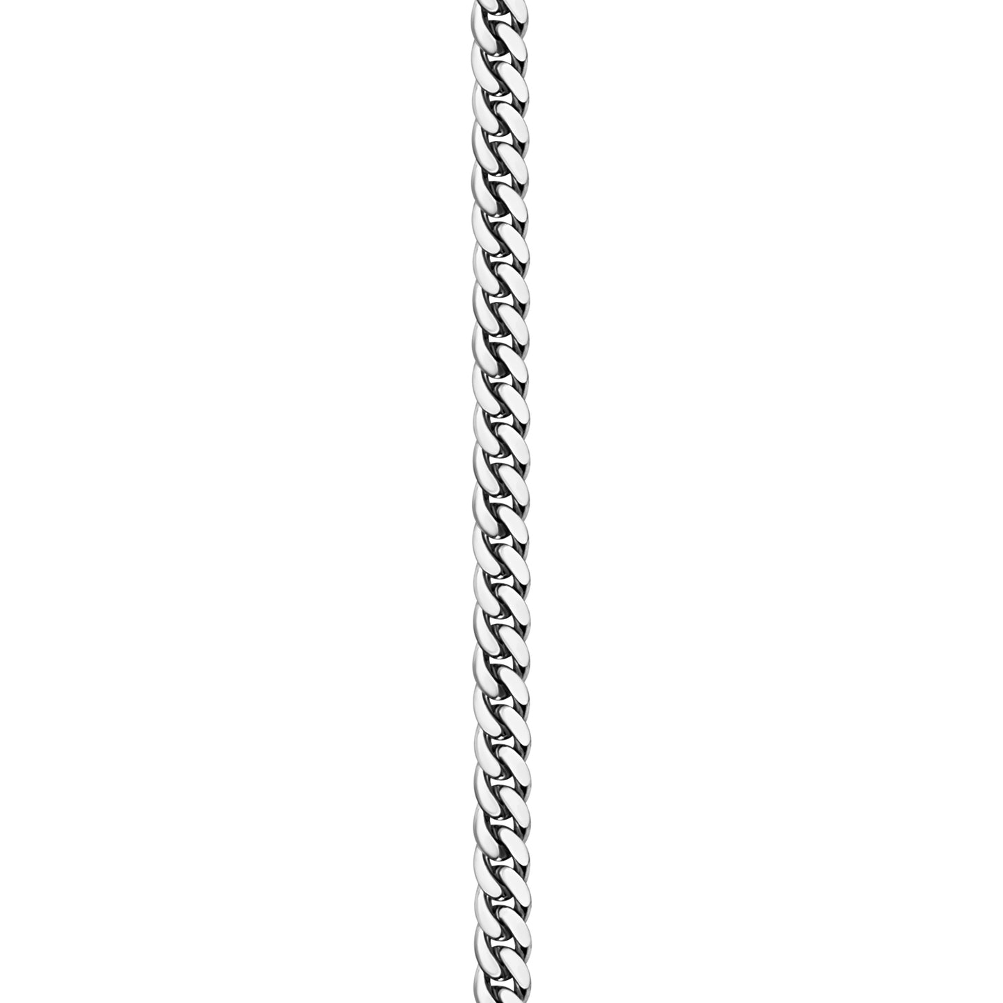 925 Silver Handmade Cuban Link Bracelet