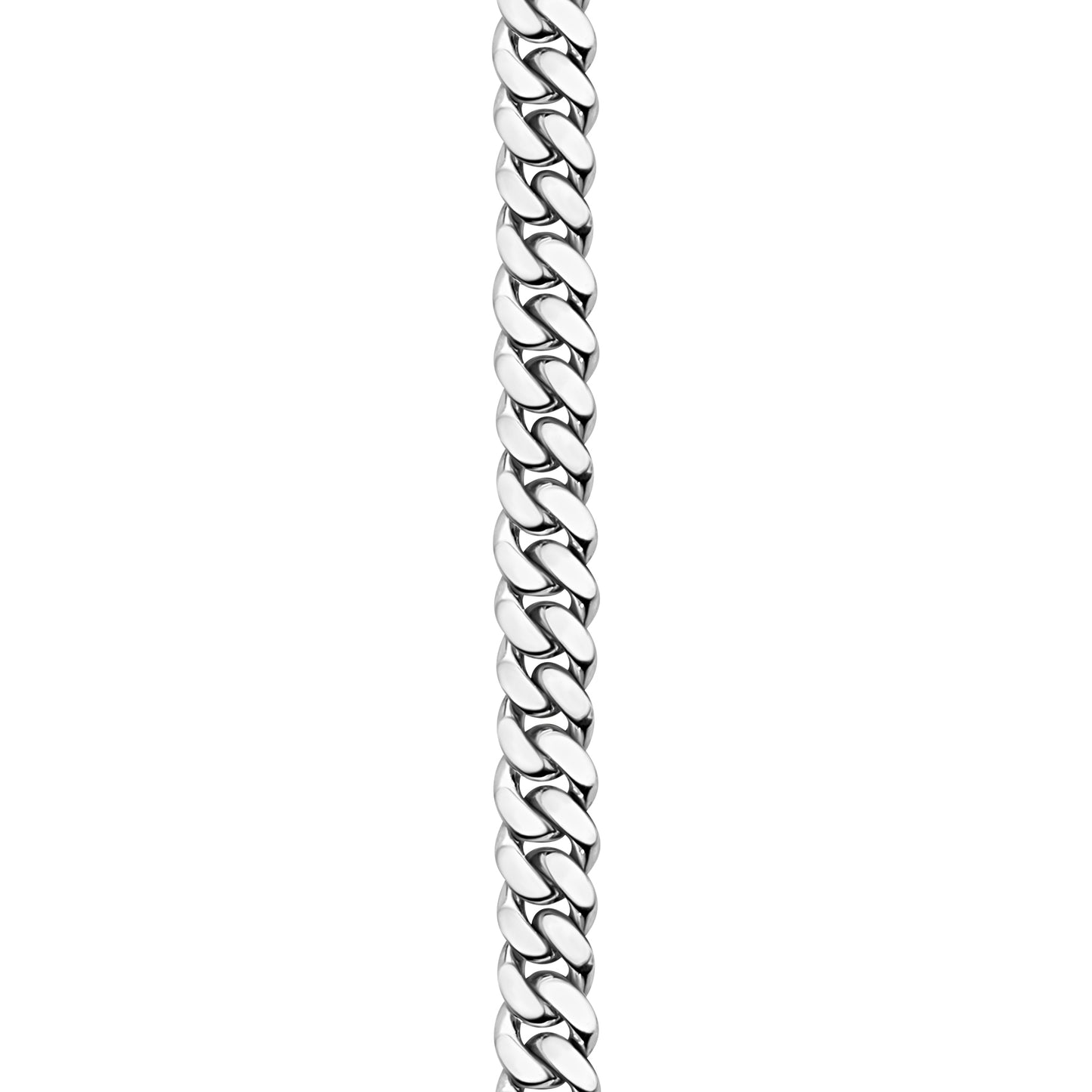 925 Silver Handmade Cuban Link Bracelet