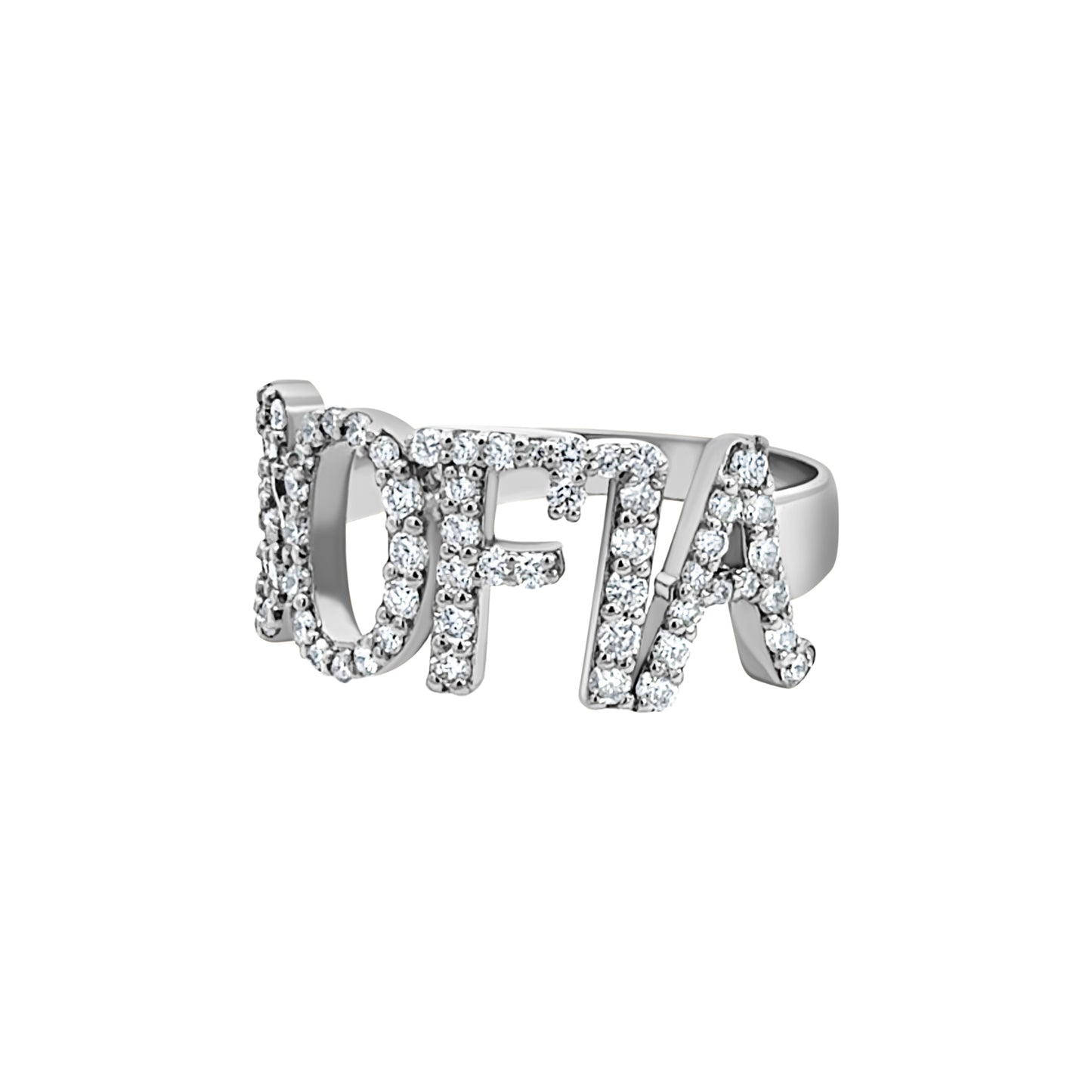 Custom Ice White Gold