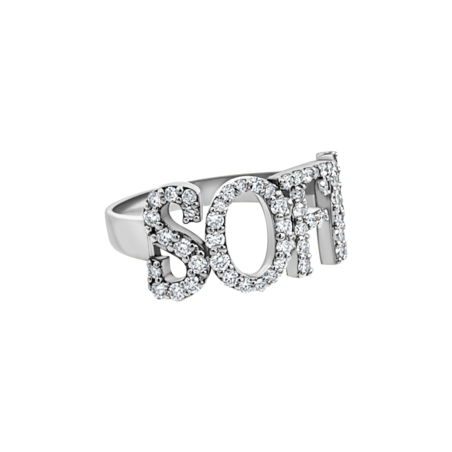 Custom Ice White Gold
