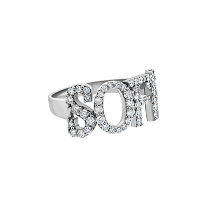 Custom Ice White Gold