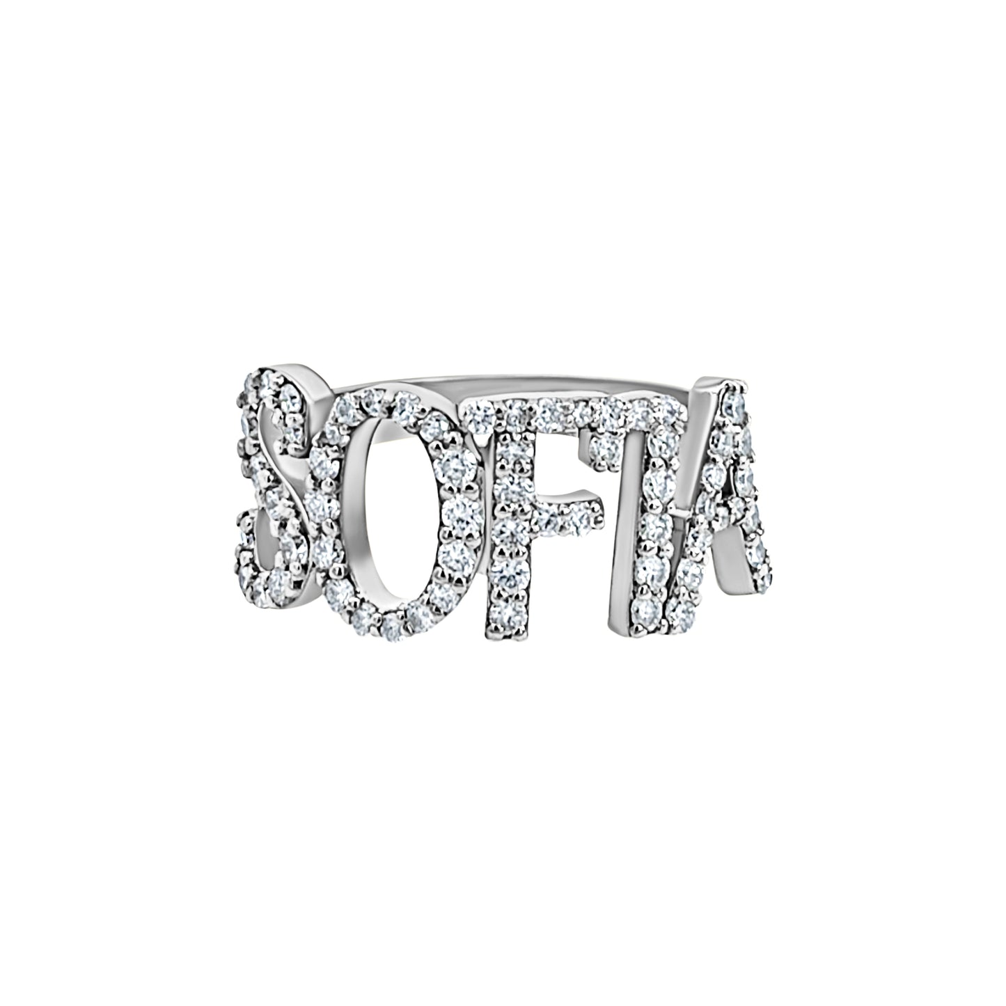 Custom Ice White Gold
