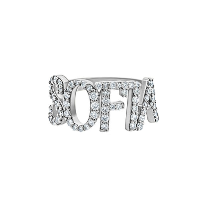Custom Ice White Gold