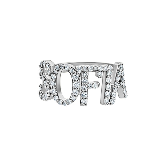 Custom Ice White Gold